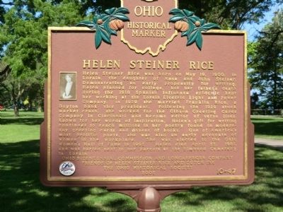 Helen Steiner Rice Marker image. Click for full size.