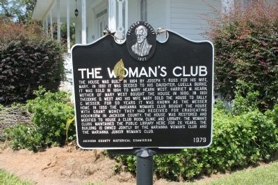 The Woman's Club Marker image. Click for full size.