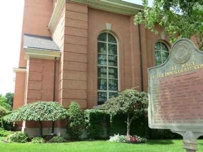 St. Mary of the Immaculate Conception Marker image. Click for full size.