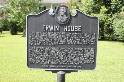 Erwin House Marker image. Click for full size.