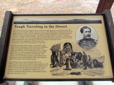 Tough Traveling in the Desert Marker image. Click for full size.