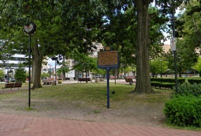 Widew view of the Min L. Matheson Marker image. Click for full size.