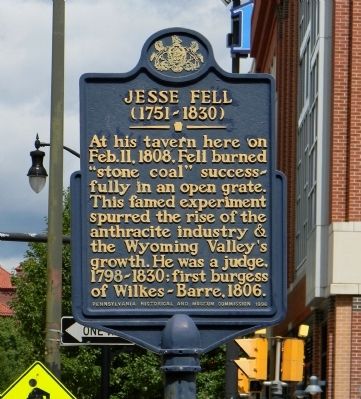 Jesse Fell Marker image. Click for full size.