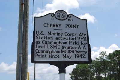 Cherry Point Marker image. Click for full size.