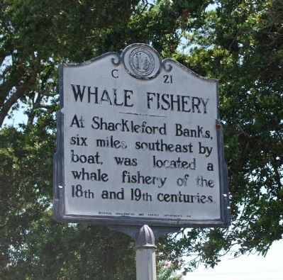 Whale Fishery Marker image. Click for full size.