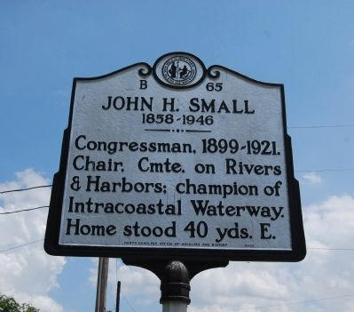 John H. Small Marker image. Click for full size.