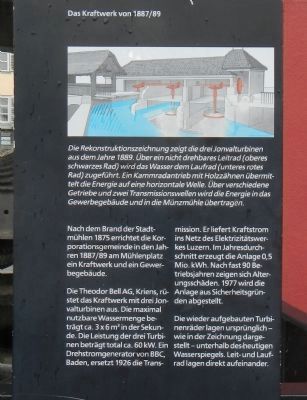 Mhlenplatz (Mill Place) Marker, panel 3 image. Click for full size.