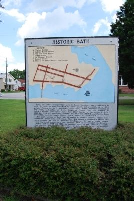 Historic Bath Marker. Click for full size. Historic Bath Marker image. Click for full size.