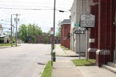 Owen L. W. Smith Marker at the intersection of Pender Street and Smith Street image. Click for full size.