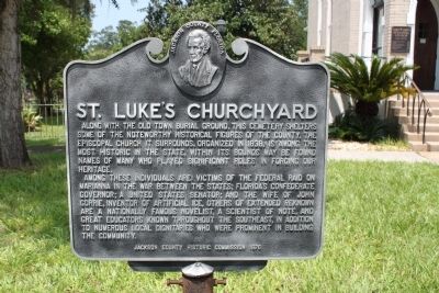 St. Luke's Churchyard Marker image. Click for full size.