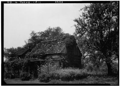 Woodlawn Slave Quarters HABS MD,16-NORWO,1-2 image. Click for full size.