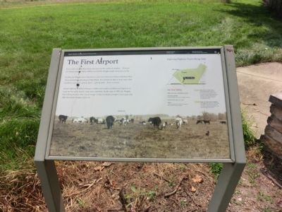 The First Airport Marker. Click for full size. The First Airport Marker image. Click for full size.