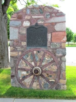 Old Fort and Hoyt Grist Mill Marker image. Click for full size.