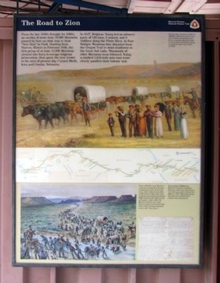 The Road to Zion Marker image. Click for full size.
