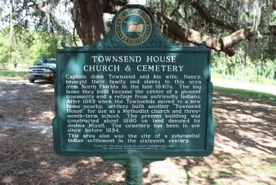 Townsend House Church & Cemetery Marker image. Click for full size.