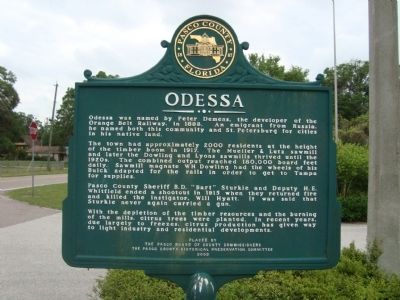 Odessa Marker image. Click for full size.
