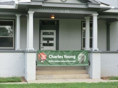 Colonel Charles Young House Marker image. Click for full size.