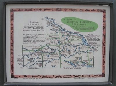 Brown County History Map image. Click for full size.