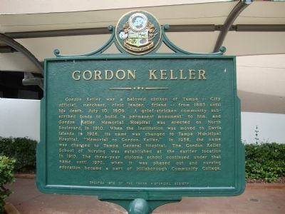 Gordon Keller Marker image. Click for full size.
