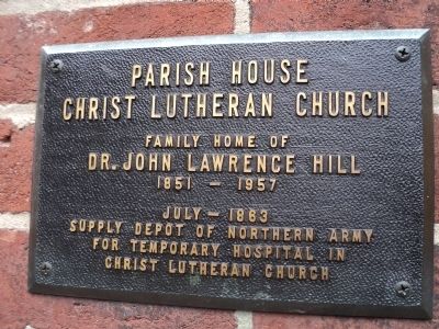 Parish House Marker image. Click for full size.