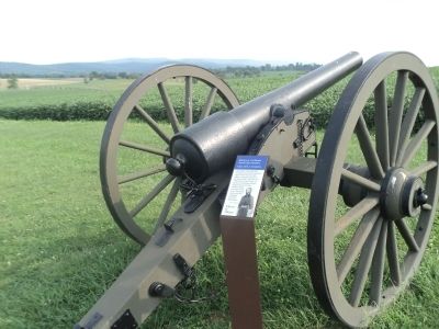 Battery	A, 1st Rhode Island Light Artillery Marker image. Click for full size.