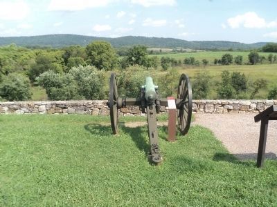 Marker on the Antietam Battlefield image. Click for full size.