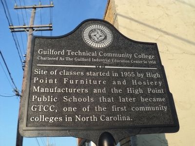 Guilford Technical Community College Marker image. Click for full size.