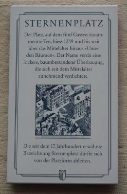 Sternenplatz Marker. Click for full size. Sternenplatz Marker image. Click for full size.