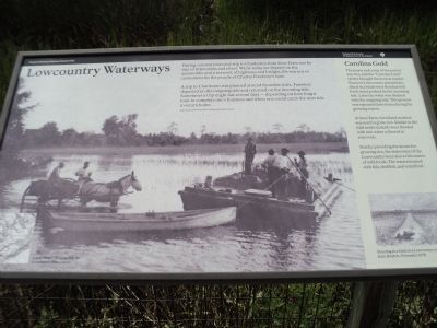 Lowcountry Waterways Marker image. Click for full size.