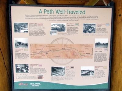A Path Well-Traveled Marker image. Click for full size.