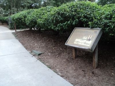 Marker at the Three Rivers Greenway image. Click for full size.