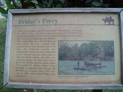Friday’s Ferry Marker image. Click for full size.
