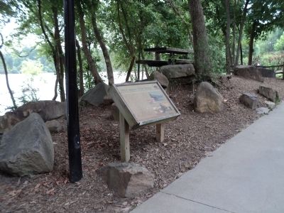 Old Congaree River Bridges Marker. Click for full size. Old Congaree River Bridges Marker image. Click for full size.