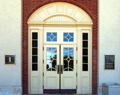 The Front Door of Building 1. Click for full size. The Front Door of Building 1 image. Click for full size.