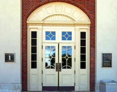 The Front Door of Building 1 image. Click for full size.