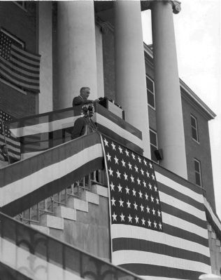 President Franklin D. Roosevelt October 31, 1940 image. Click for full size.