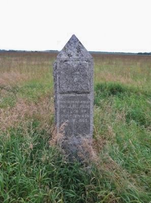 The Remains of Hon. J.W. Lynde Marker image. Click for full size.