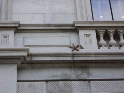 Damage to the S.C. State House image. Click for full size.