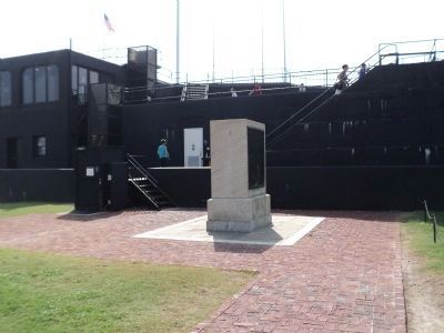 The Garrison Defending Fort Sumter Marker image. Click for full size.