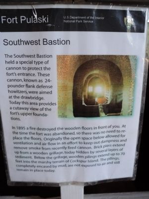 Southwest Bastion Marker image. Click for full size.