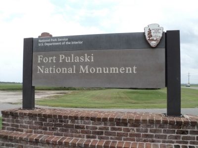 Fort Pulaski National Monument image. Click for full size.