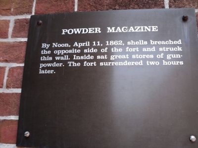 Powder Magazine Marker image. Click for full size.