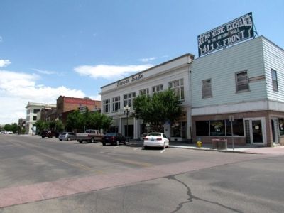 Downtown Rock Springs across from Railroad Park image. Click for full size.