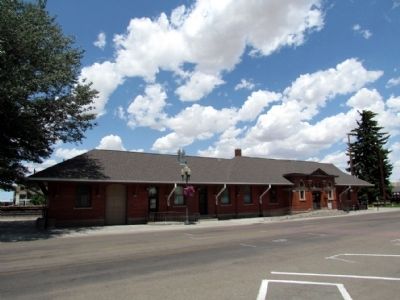 Rocks Springs Railroad Depot Building image. Click for full size.