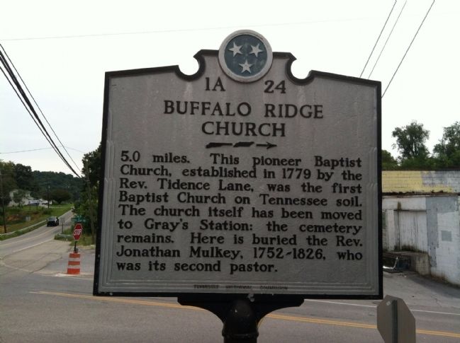 Buffalo Ridge Church Marker image. Click for full size.