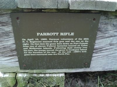 Parrott Rifle Marker image. Click for full size.