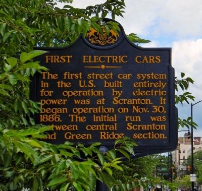 First Electric Cars Marker image. Click for full size.