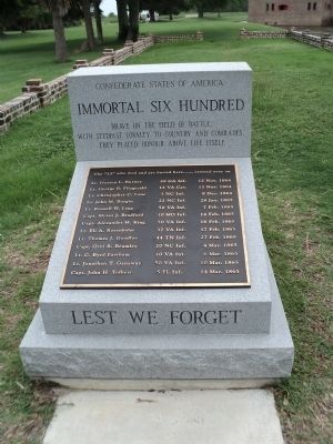 Immortal Six Hundred Marker image. Click for full size.
