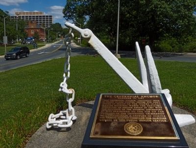 The Centennial Anchor Marker image. Click for full size.