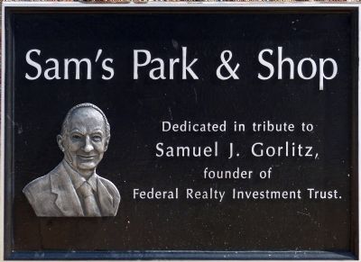 Sam's Park & Shop marker image. Click for full size.